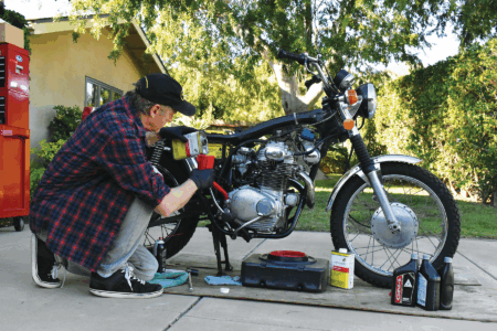 Resurrection Road: 1973 Honda CL350 Scrambler Image